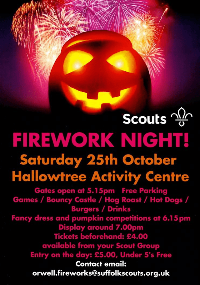 Firework Night Ticket